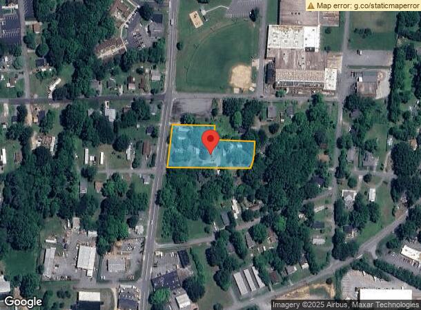  515 17Th St Sw, Hickory, NC Parcel Map