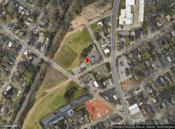 1107 Anthony Ave, Columbia, SC Parcel Map
