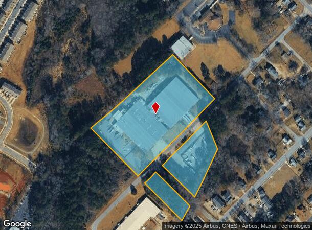  350 Atkinson St, Clayton, NC Parcel Map