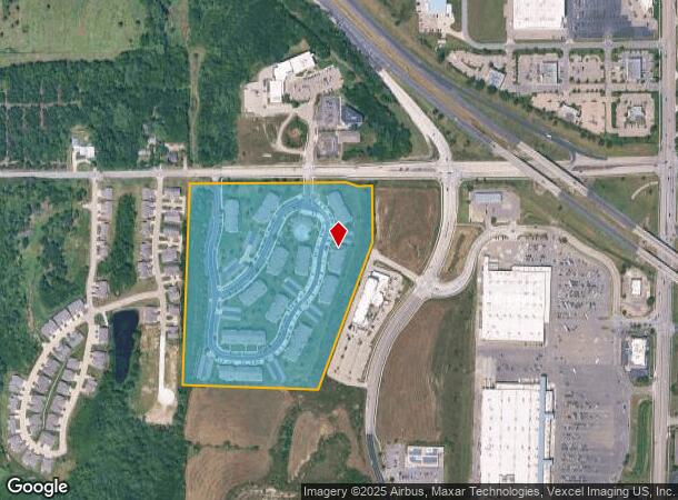 1320 Sw Summit Woods Dr, Topeka, KS Parcel Map