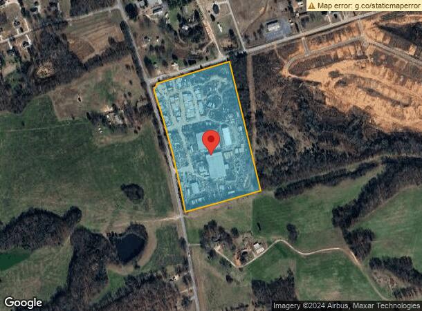  3423 Fork Shoals Rd, Simpsonville, SC Parcel Map