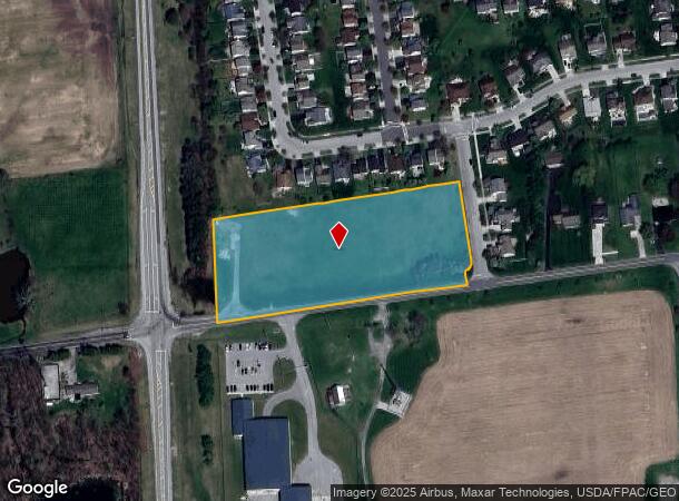 1692 Collins Ave, Marysville, OH Parcel Map