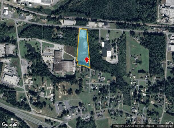  3206 Us Highway 70, Connelly Springs, NC Parcel Map