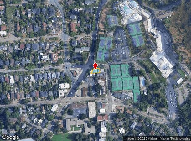 2901 Claremont Ave, Berkeley, CA Parcel Map