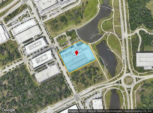 1200 Lake Plaza Dr, Spring, TX Parcel Map