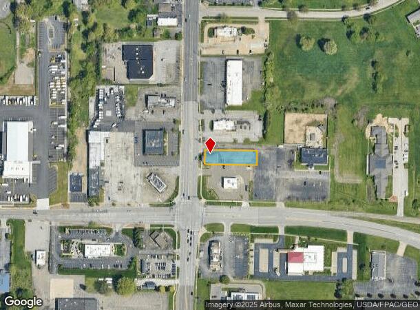  1529 S Arlington St, Akron, OH Parcel Map