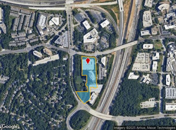  5565 Glenridge Connector Ne, Atlanta, GA Parcel Map