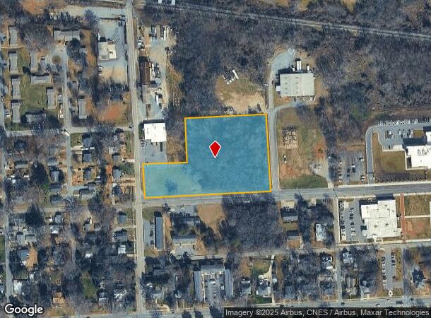  W Crowell St, Monroe, NC Parcel Map