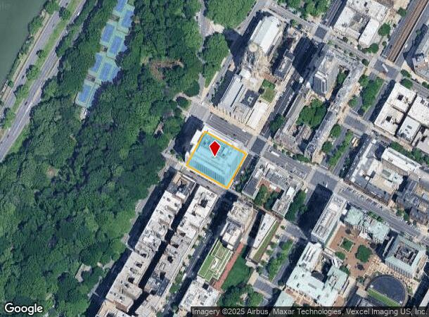  470 Riverside Dr, New York, NY Parcel Map