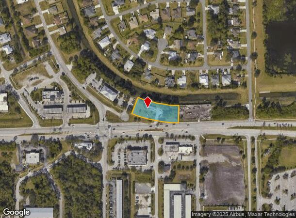  1955 Sw Gatlin Blvd, Port Saint Lucie, FL Parcel Map