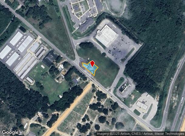  1108 W Broad St, Saint Pauls, NC Parcel Map