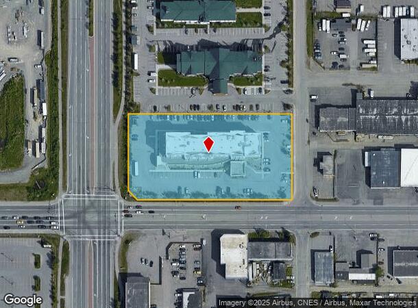  109 W International Airport Rd, Anchorage, AK Parcel Map