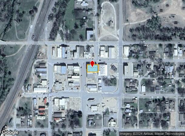  1580 Main St, Waynoka, OK Parcel Map