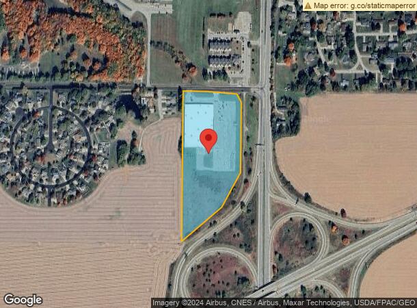  888 S Lake Storey Rd, Galesburg, IL Parcel Map