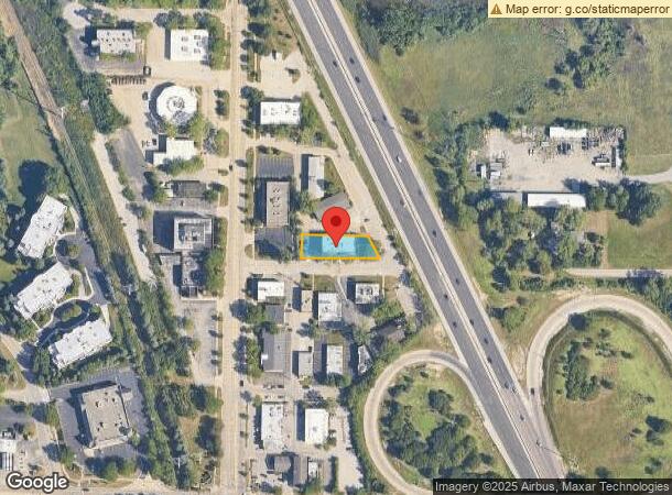  436 W Frontage Rd, Northfield, IL Parcel Map