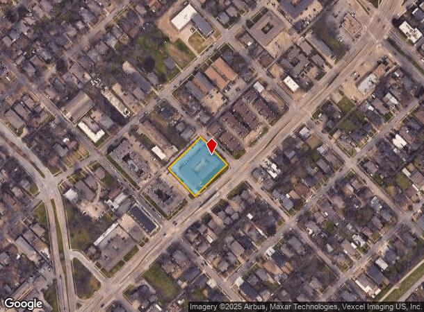 5315 Columbia Ave, Dallas, TX Parcel Map