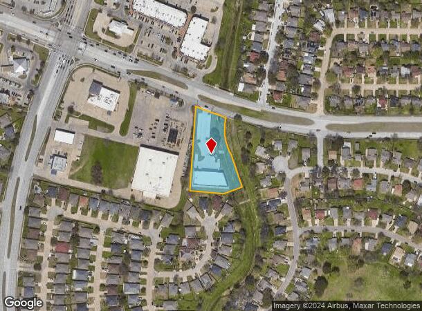  4550 Basswood Blvd, Fort Worth, TX Parcel Map