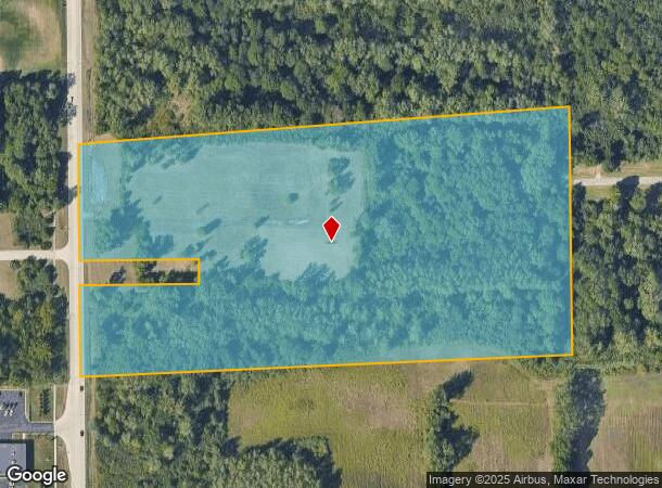 16255 Wahrman St, Romulus, MI Parcel Map