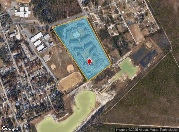  221 Stonebriar Cir, Spring Lake, NC Parcel Map