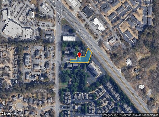 10935 Crabapple Rd, Roswell, GA Parcel Map