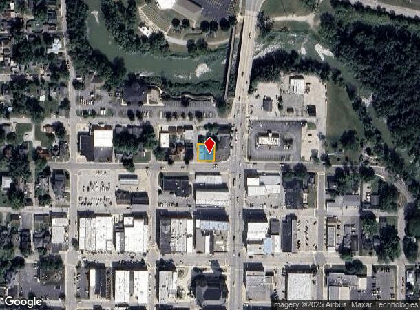 107 W Wabash St, Bluffton, IN Parcel Map