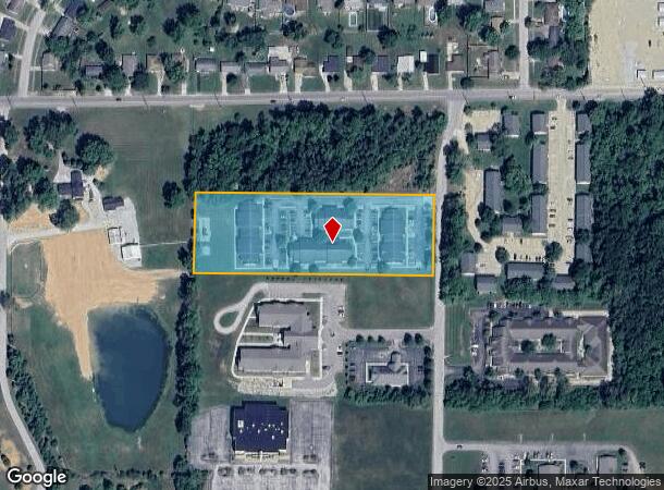  100 Shawnee Ln, Bedford, IN Parcel Map