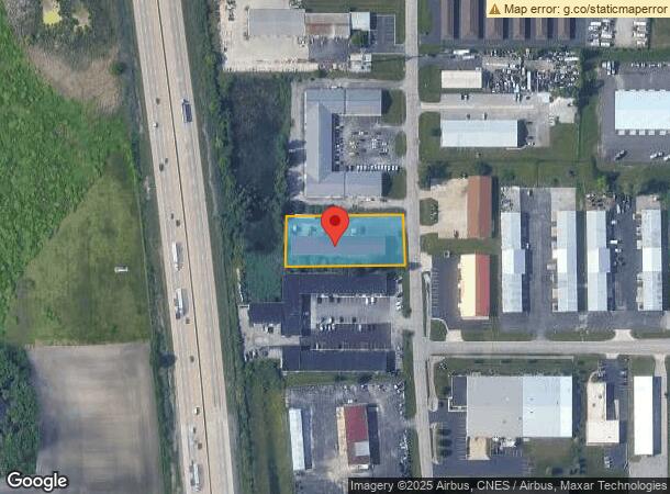  8774 Louisiana St, Merrillville, IN Parcel Map