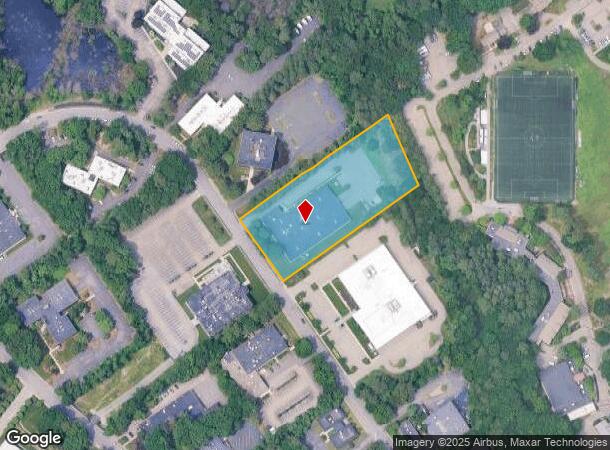  177 Wells Ave, Newton Center, MA Parcel Map