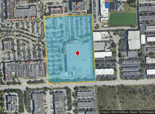  13450 Sw 120Th St, Miami, FL Parcel Map