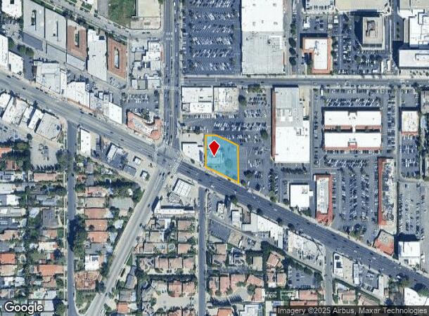  18481 Ventura Blvd, Tarzana, CA Parcel Map