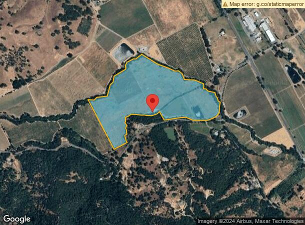  840 Mcnab Ranch Rd, Ukiah, CA Parcel Map