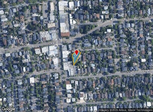 2720 Elmwood Ave, Berkeley, CA Parcel Map