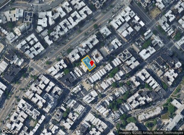2885 Valentine Ave, Bronx, NY Parcel Map