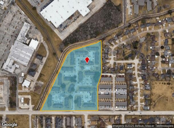  5550 Folsom Dr, Beaumont, TX Parcel Map