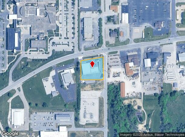  1285 E Main St, Danville, IN Parcel Map