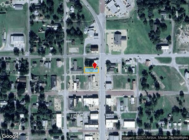 121 N Broadway Ave, Haskell, OK Parcel Map