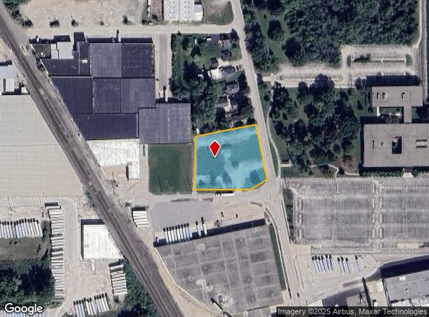  840 Chapman Ave, Neenah, WI Parcel Map