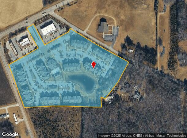  1001 Amelia Station Way, Clayton, NC Parcel Map
