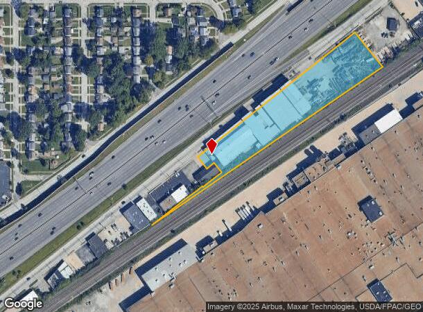  22800 Lakeland Blvd, Euclid, OH Parcel Map