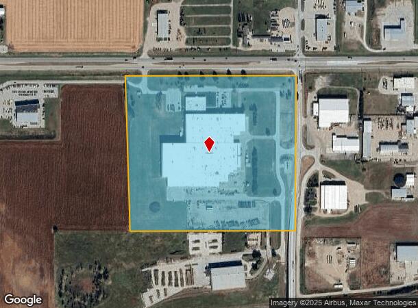 2500 E 23Rd St, Columbus, NE Parcel Map