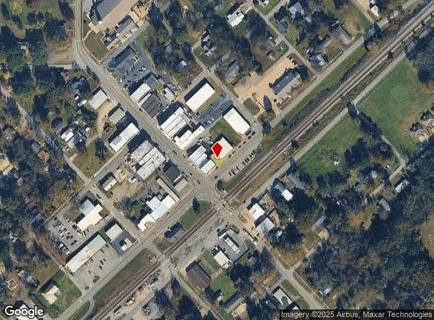 107 E Center St, Beebe, AR Parcel Map