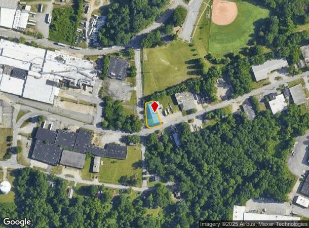  1242 Dorris Ave, High Point, NC Parcel Map