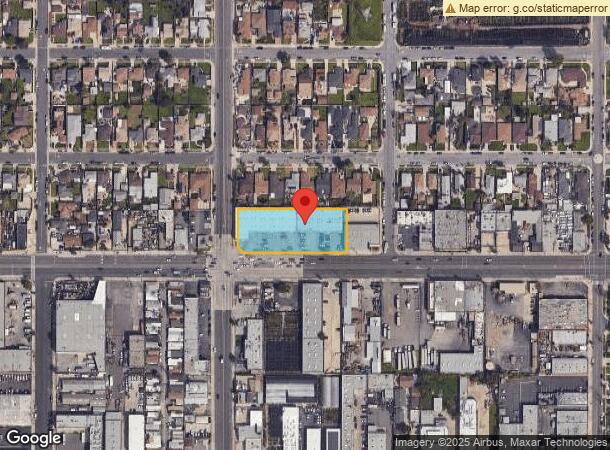  1345 W El Segundo Blvd, Gardena, CA Parcel Map