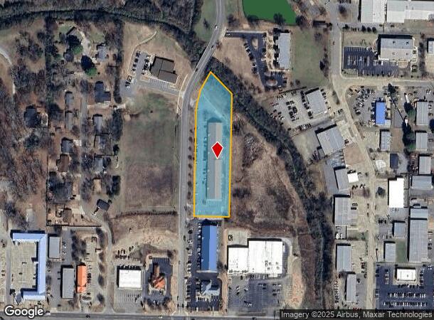 1100 Bob Courtway Dr, Conway, AR Parcel Map
