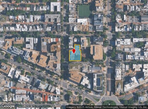  1401 17Th St Nw, Washington, DC Parcel Map