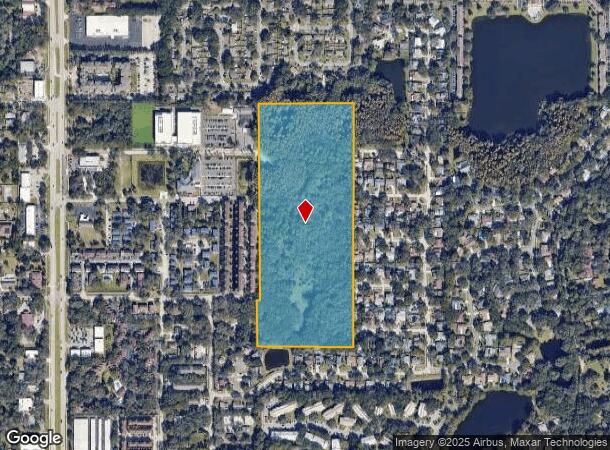  5905 E 130Th Ave, Temple Terrace, FL Parcel Map