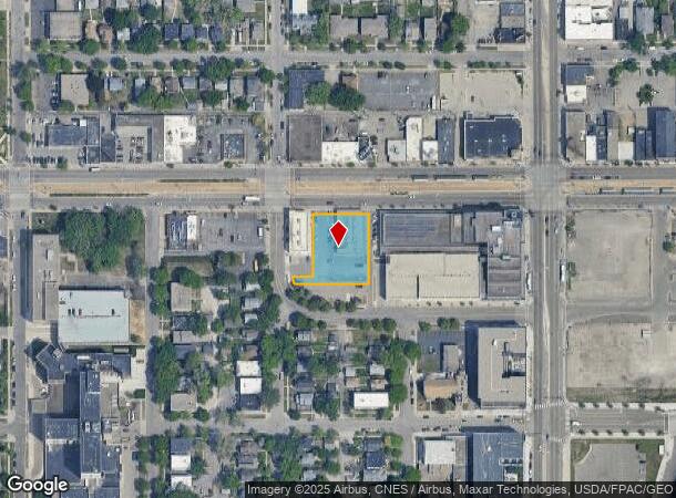  1630 University Ave W, Saint Paul, MN Parcel Map