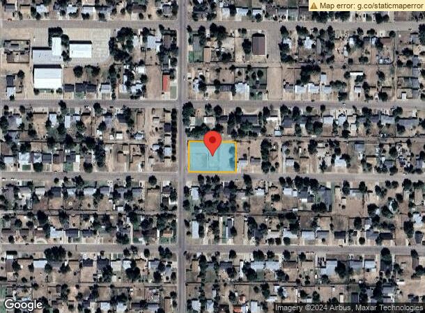  701 S Pershing Ave, Liberal, KS Parcel Map