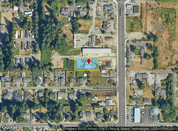 8516 Canyon Rd E, Puyallup, WA Parcel Map