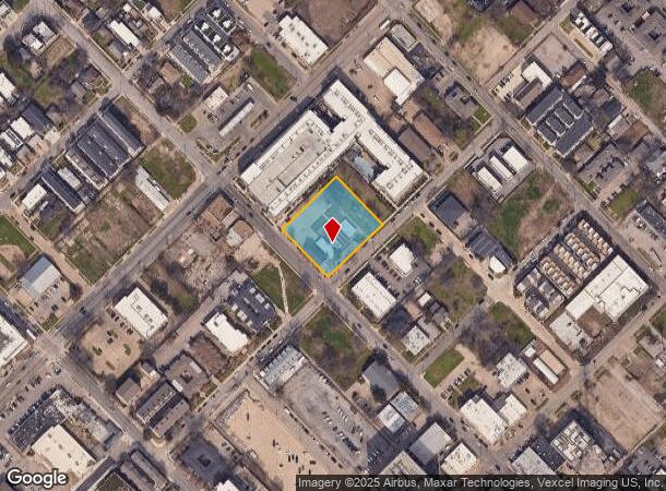  4301 San Jacinto St, Dallas, TX Parcel Map